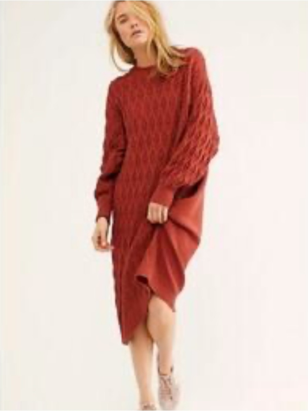 FREE PEOPLE HEAD OVER HEELS MIDI DRESS
